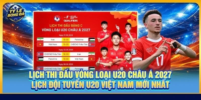 Lịch Thi Đấu U20: Tỷ Lệ Bóng Đá Cập Nhật Sớm Nhất, 24/7